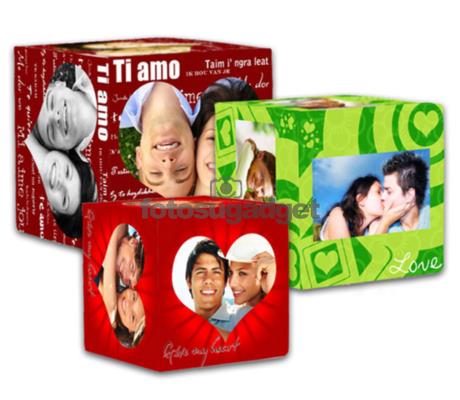 pouf in spugna personalizzato con foto per i regali san valentino