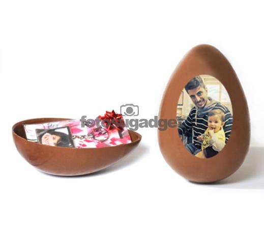 uova di cioccolato personalizzato con foto