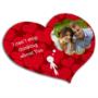 puzzle a cuore personalizzato con foto per san valentino