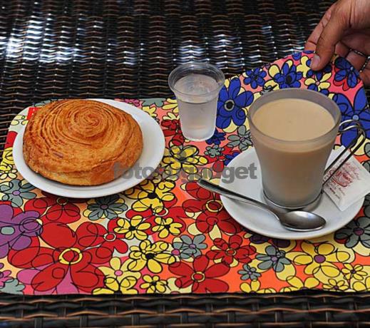 Tovagliette americane in tessuto da colazione personalizzate con foto