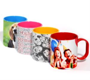 tazza in plastica personalizzata con foto