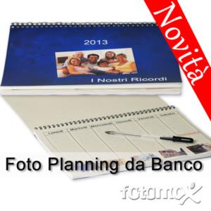Stampa le tue foto Planning da Banco