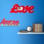 cornice in legno love e amore personalizzate