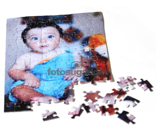 Puzzle rettangolare personalizzato con foto - Foto puzzle in cartone - foto  gadget personalizzato