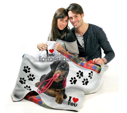 Coperte in pile scozzese personalizzate con foto - plaid caldi e morbidi  idea originale da regalo