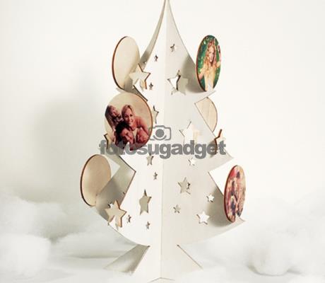 Albero in legno personalizzato con foto